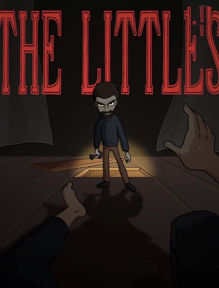 Fan art: the father emerging from the floorboards